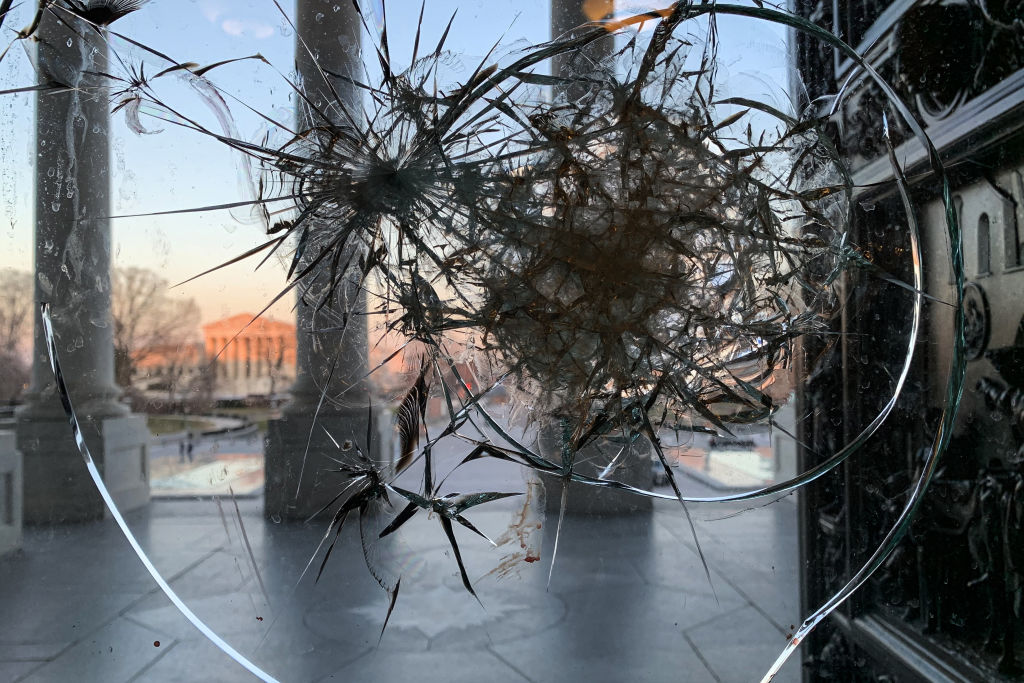 US Capitol ahead of House voting on impeaching US President Trump