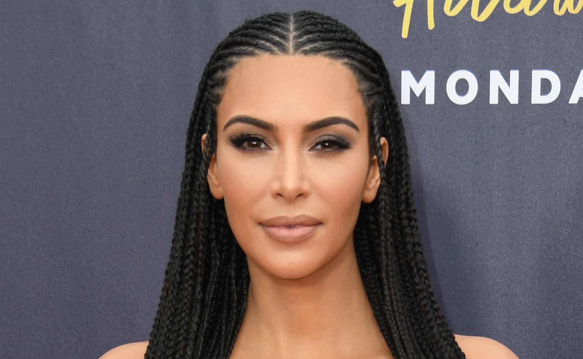 Kim Kardashian attends the 2018 MTV Movie Awards