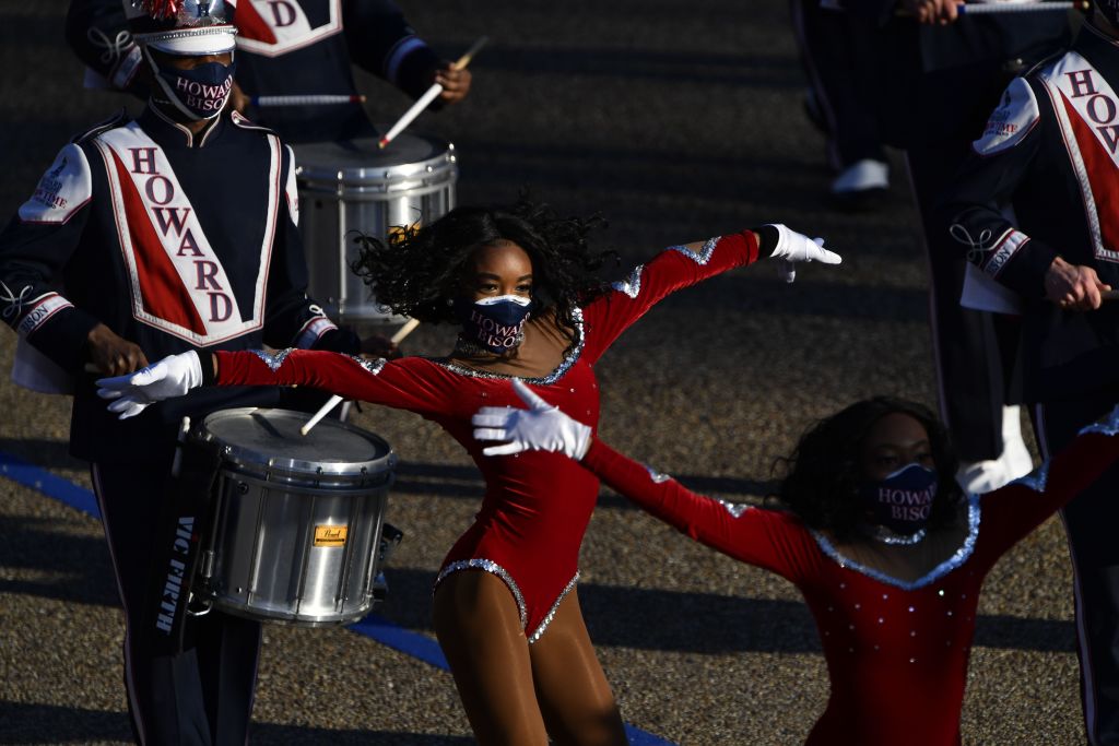 Howard University Drumline Dancers