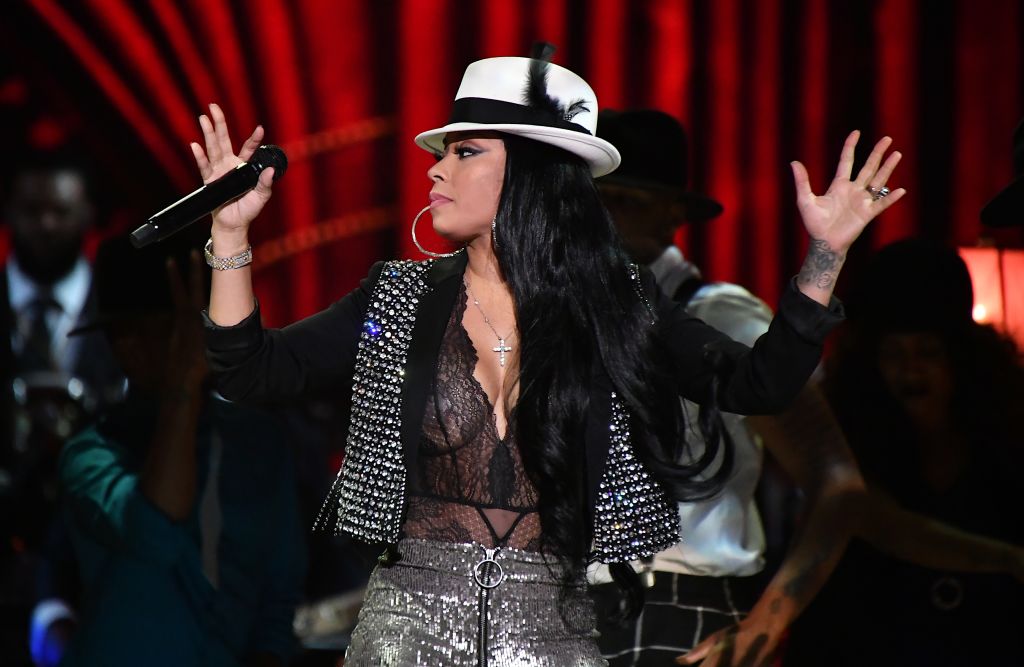 Keyshia Cole Performs During 2017 Soul Train Music Awards