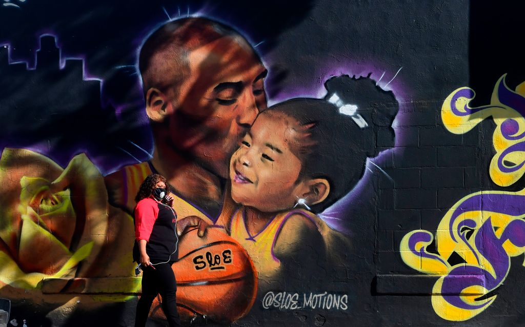 Kobe and Gigi Mural