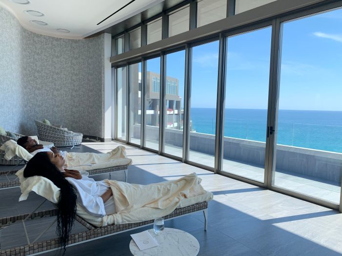 Bambi and Scrappy vacation with their kids Emani, Breland and Xylo and Momma Dee at Garza Blanca Los Cabos