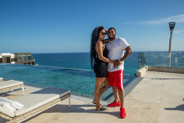 Bambi and Scrappy vacation with their kids Emani, Breland and Xylo and Momma Dee at Garza Blanca Los Cabos