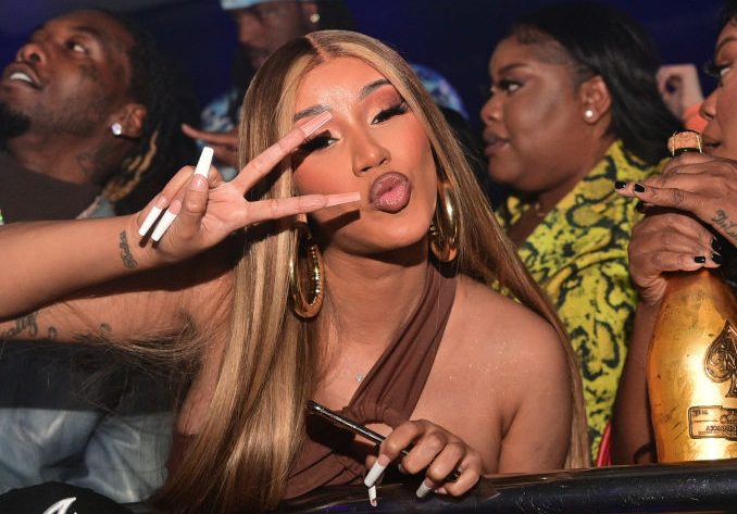 Cardi B at Offset Birthday Celebration