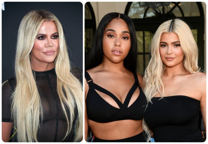 Khloe Kardashian Jordyn Woods and Kylie Jenner