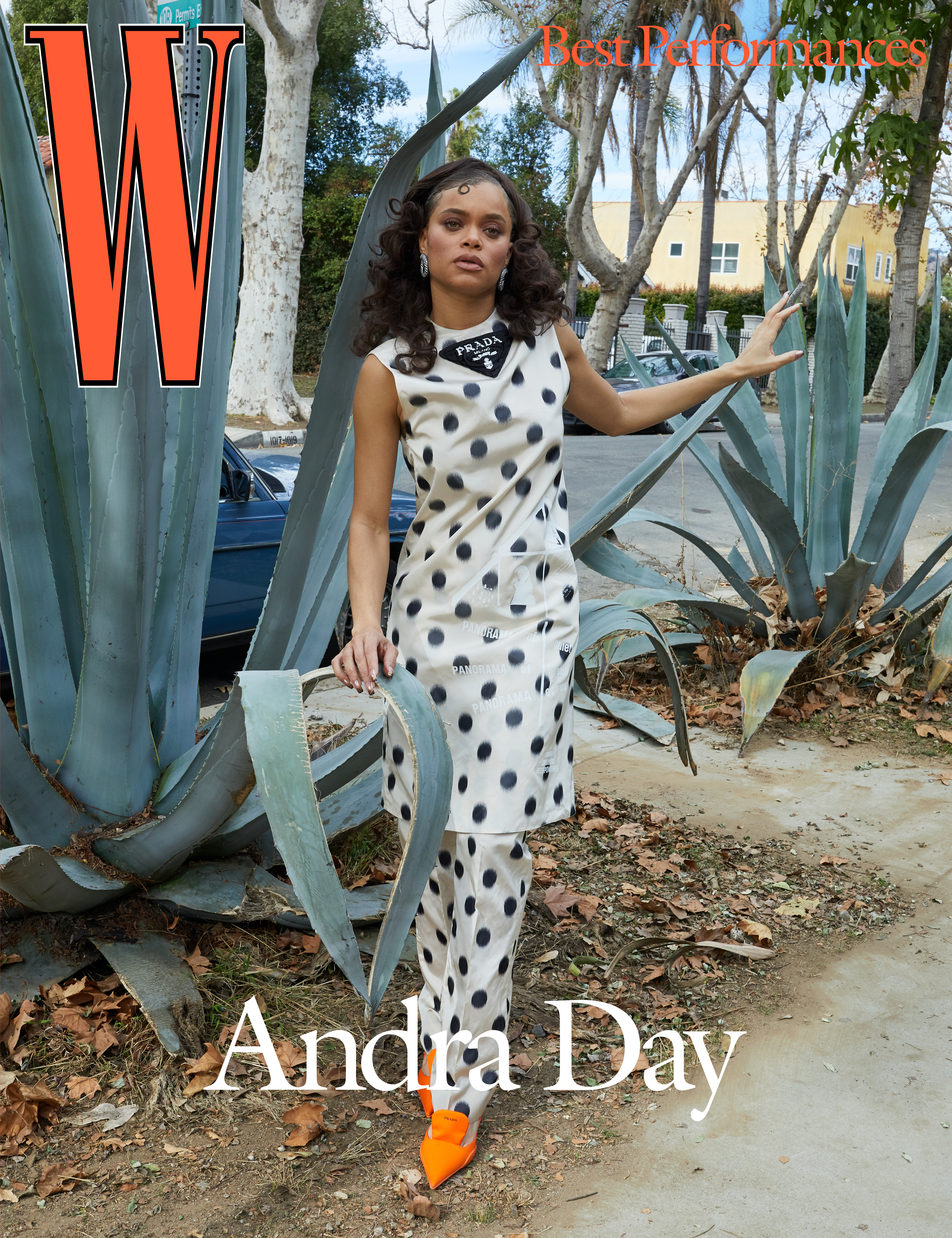 W Magazine 2021 Best Performances Portfolio features Tessa Thompson, Andra Day, Lakeith Stanfield, George Clooney, Vanessa Kirby and Riz Ahmed on Covers