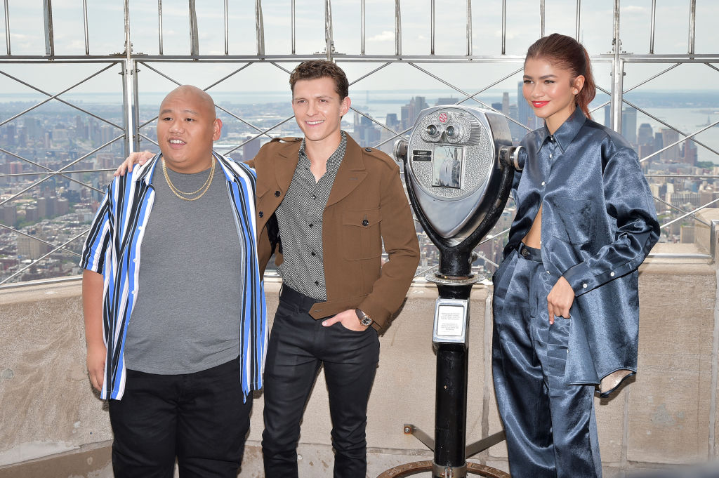 Stars Of "Spider-Man: Far From Home" Light The Empire State Building
