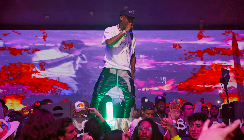 Travis Scott At E11EVEN Miami Art Week 2019