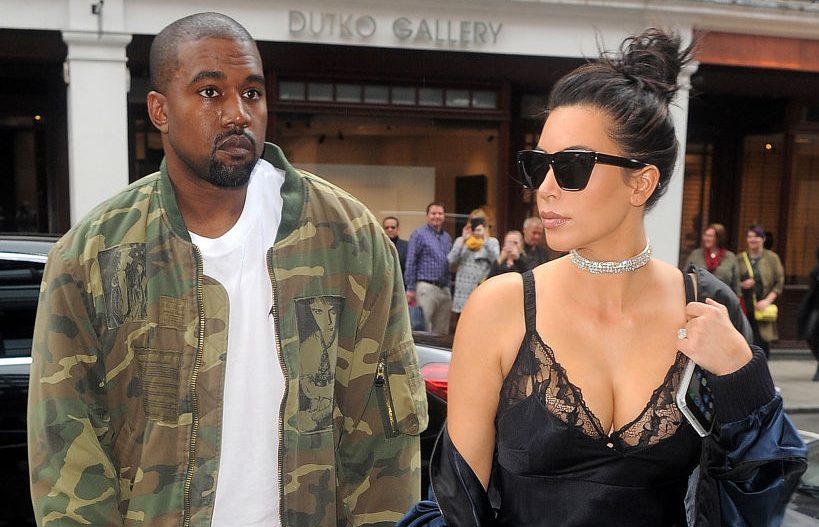 Kim Kardashian and Kanye West