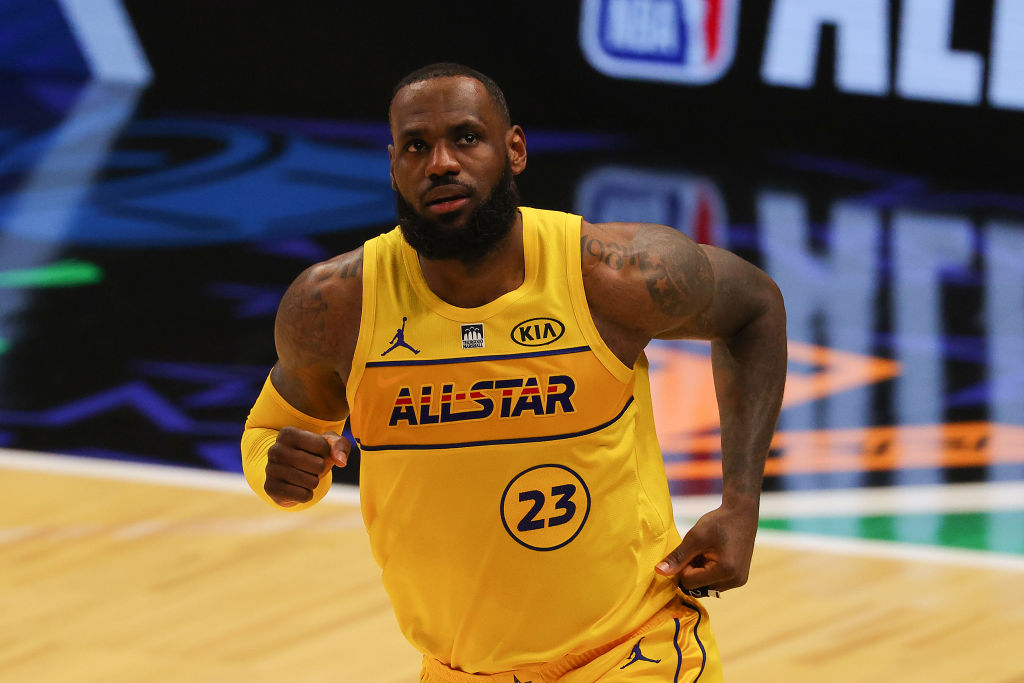 LeBron James 2021 NBA All-Star Game