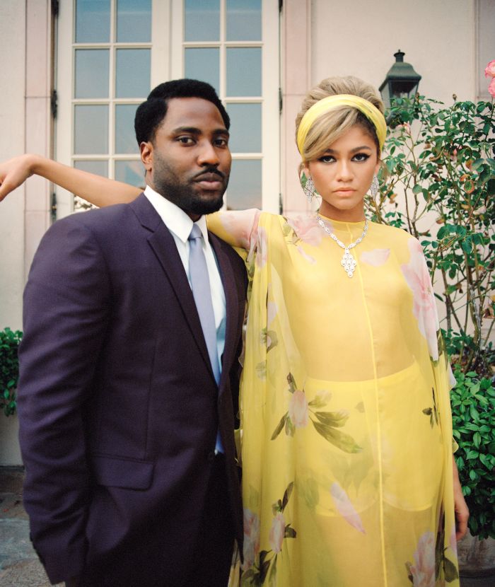 W Magazine 2021 cover with Zendaya Coleman and John David Washington