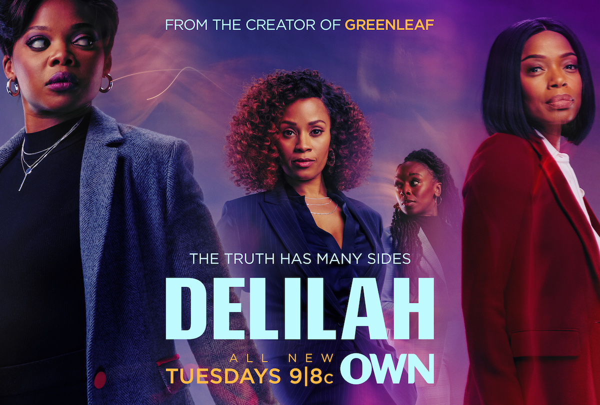"Delilah" Key Art and Production Still