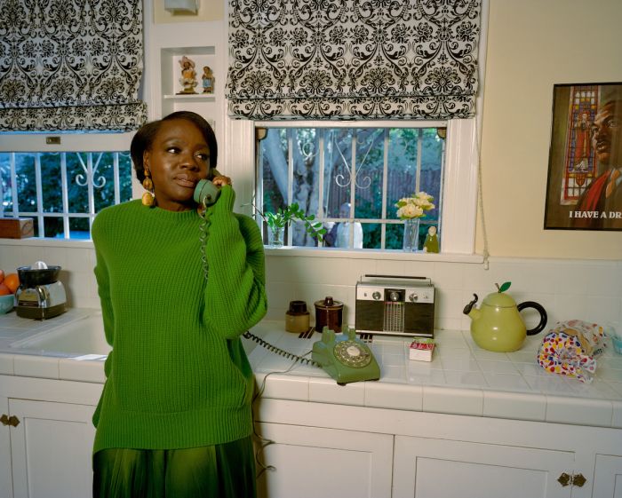 Regina King directs Viola Davis Julius Tennon and Genesis Tennon for W Magazine