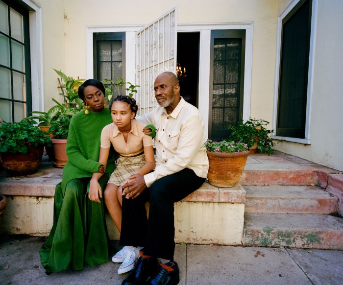 Regina King directs Viola Davis Julius Tennon and Genesis Tennon for W Magazine