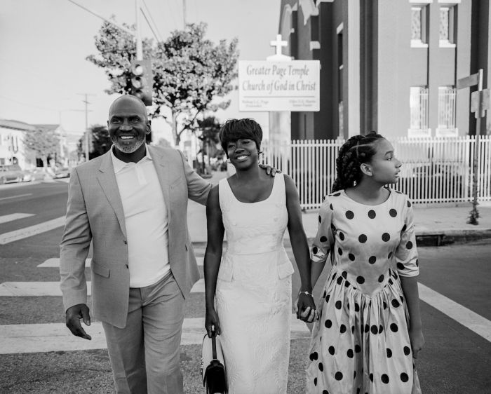Regina King directs Viola Davis Julius Tennon and Genesis Tennon for W Magazine