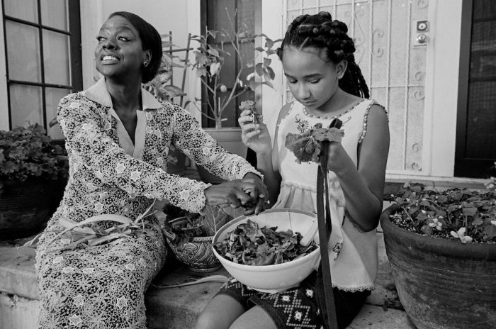 Regina King directs Viola Davis Julius Tennon and Genesis Tennon for W Magazine