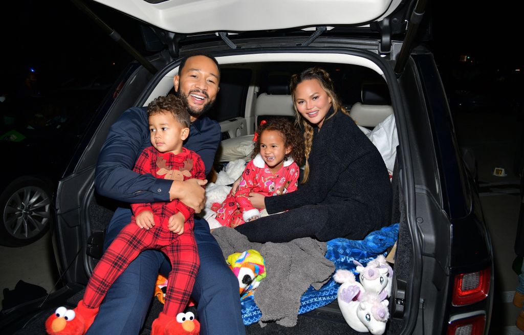 Chrissy Teigen and John Legend With Kids