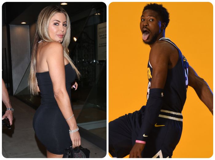 Larsa Pippen and Malik Beasley