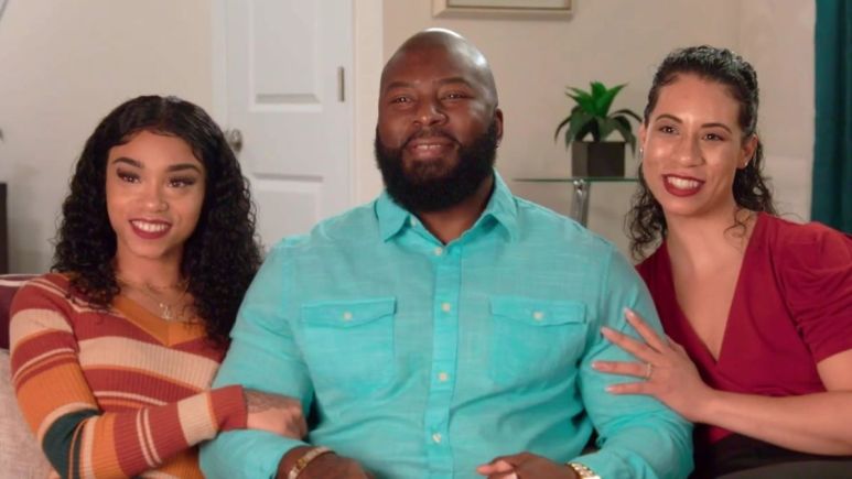 Kaleh, Jarod Clark and Vanessa Clark from TLC's "Seeking Sister Wife"