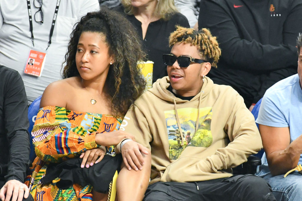 Celebrities At The Los Angeles Clippers Game