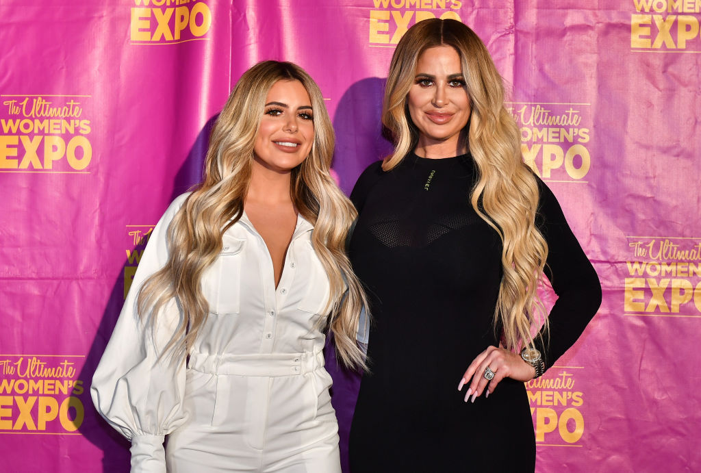 Brielle Bierman and Kim Zolciak