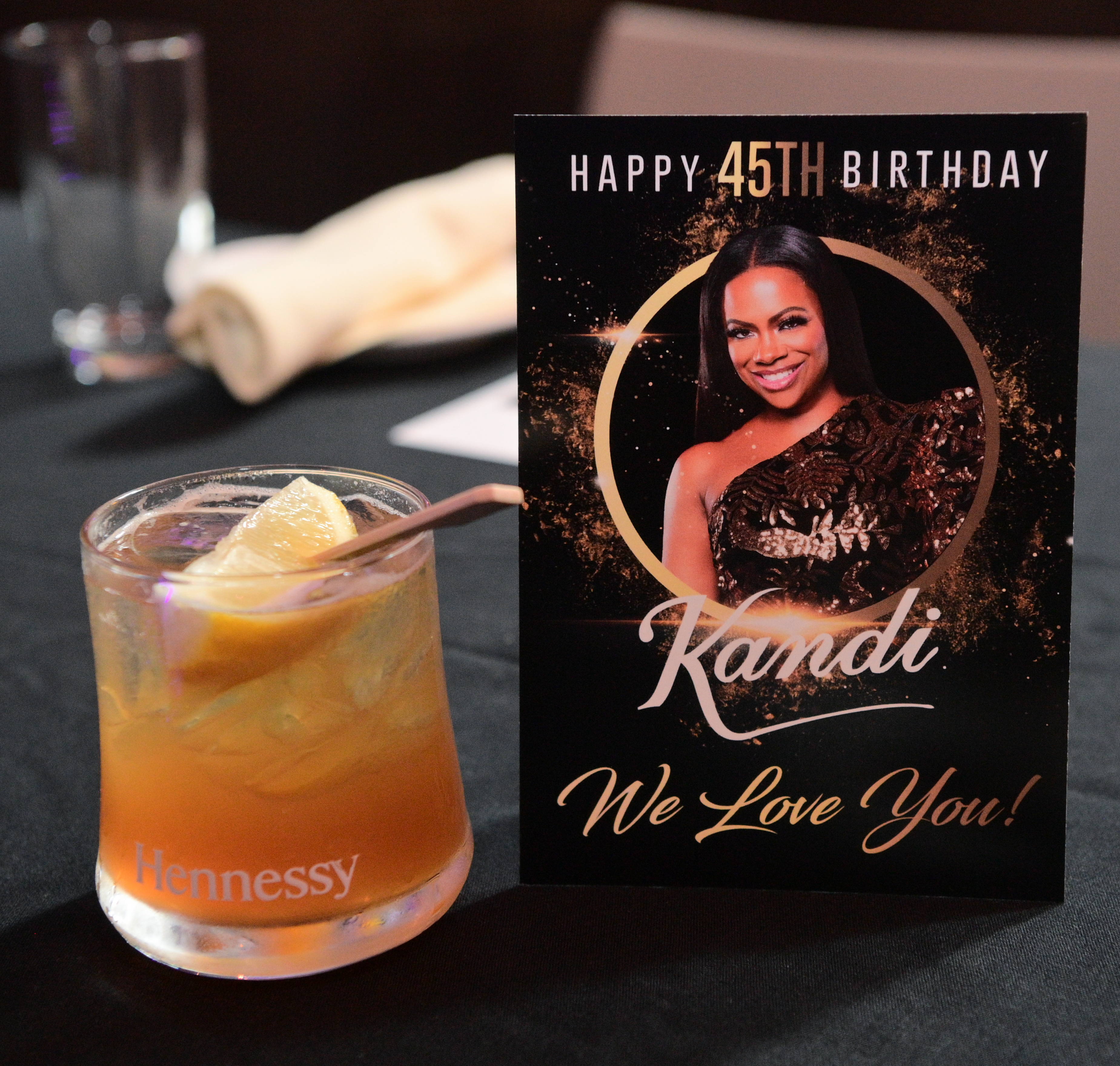 Kandi Burruss Private Birthday Dinner