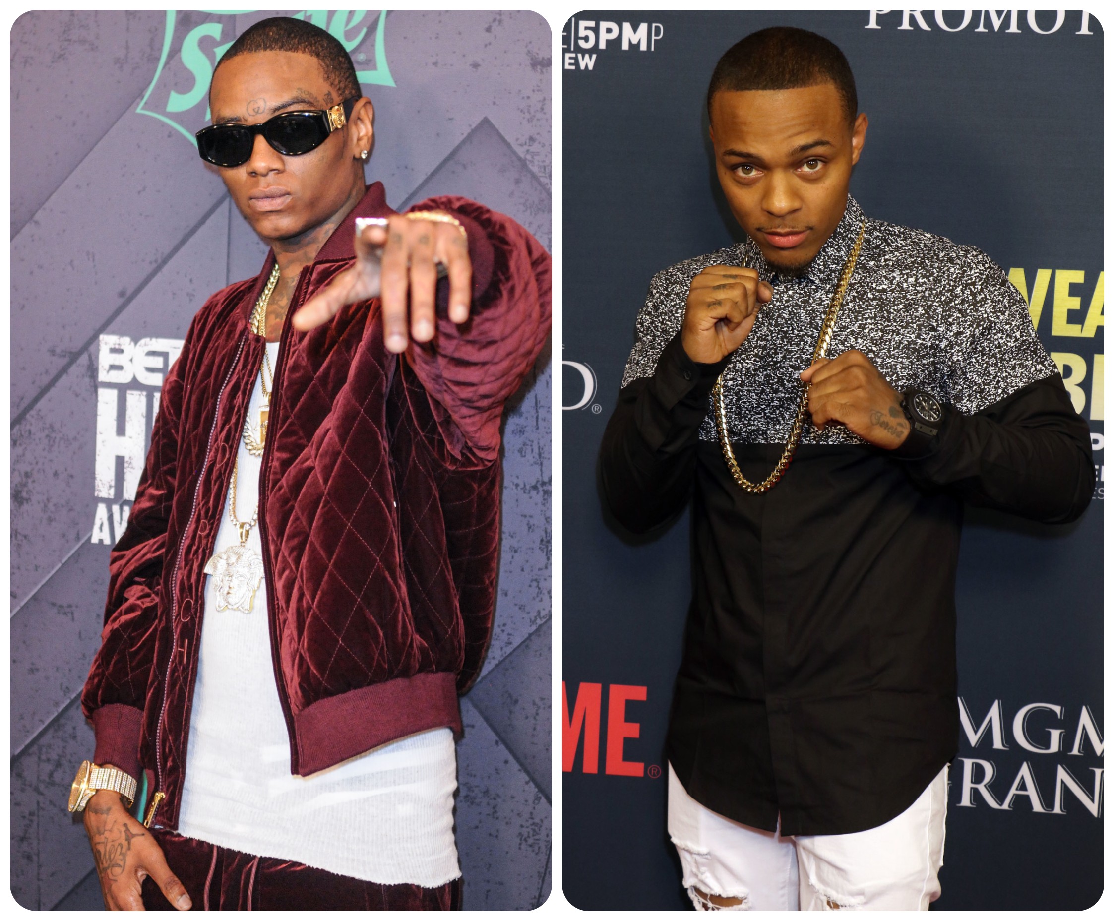 Soulja Boy and Bow Wow aka Shad Moss