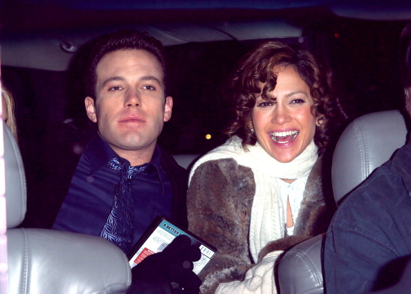 Jennifer Lopez and Ben Affleck On Location for Jersey Girl