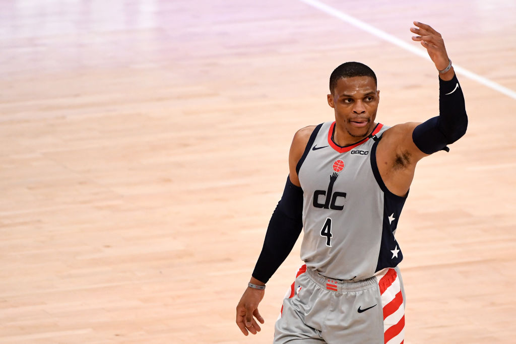 Russell Westbrook During A Tournament