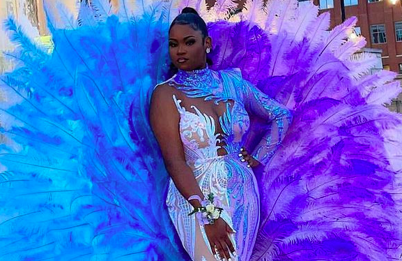 Extravagant prom flexes assets