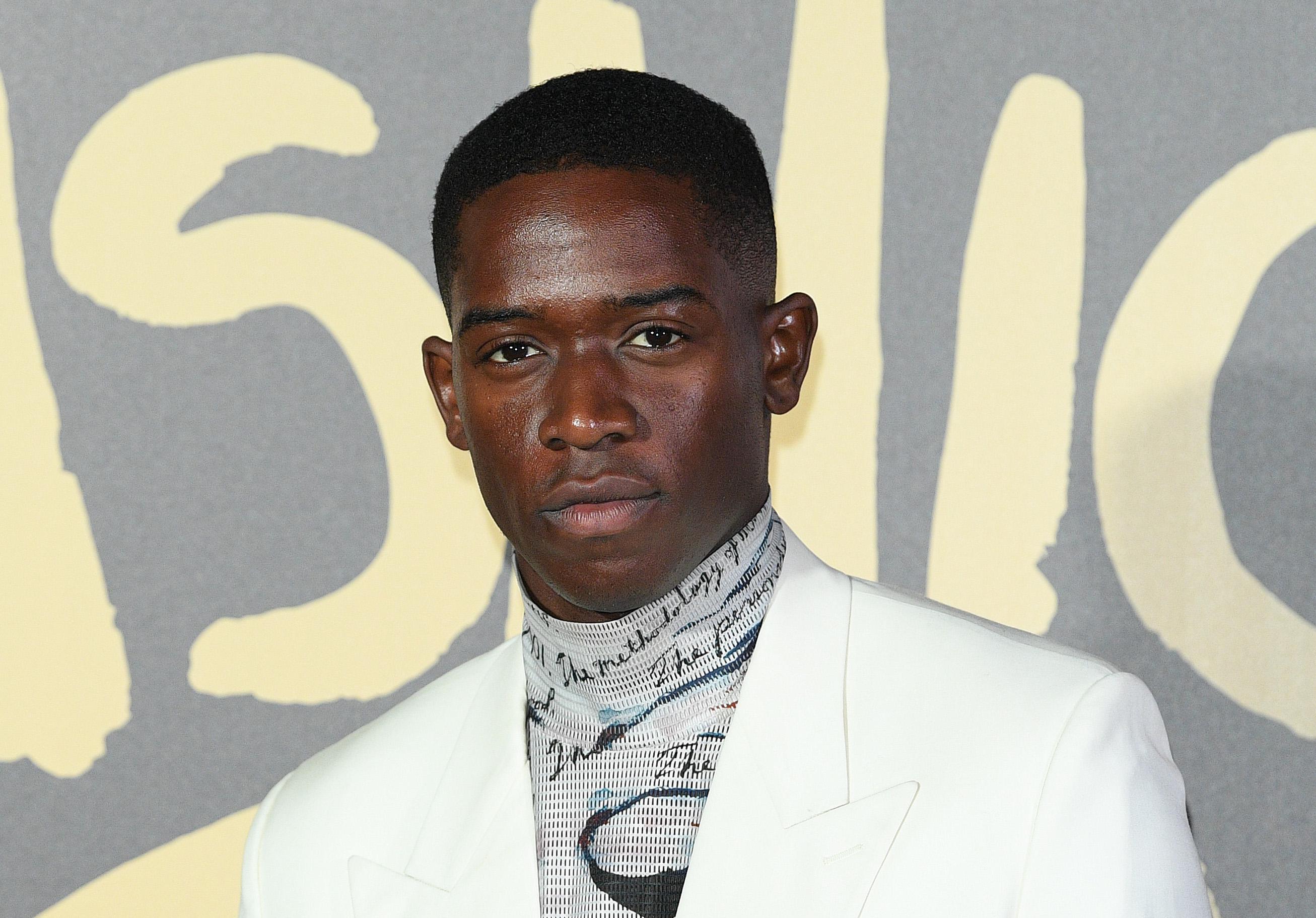 Damson Idris at the Red Carpet Arrivals - Fashion For Relief London 2019