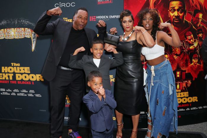 Black Carpet Premiere Of Hidden Empire's New Film "The House Next Door: Meet The Blacks 2"