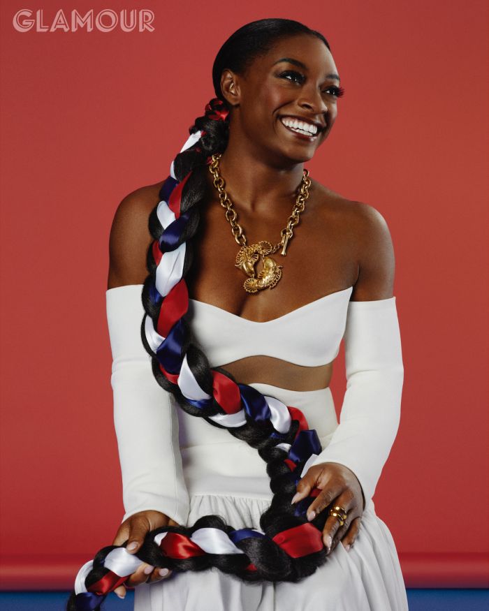Simone Biles for GLAMOUR