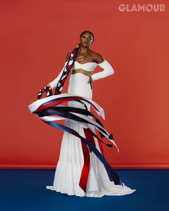 Simone Biles for GLAMOUR