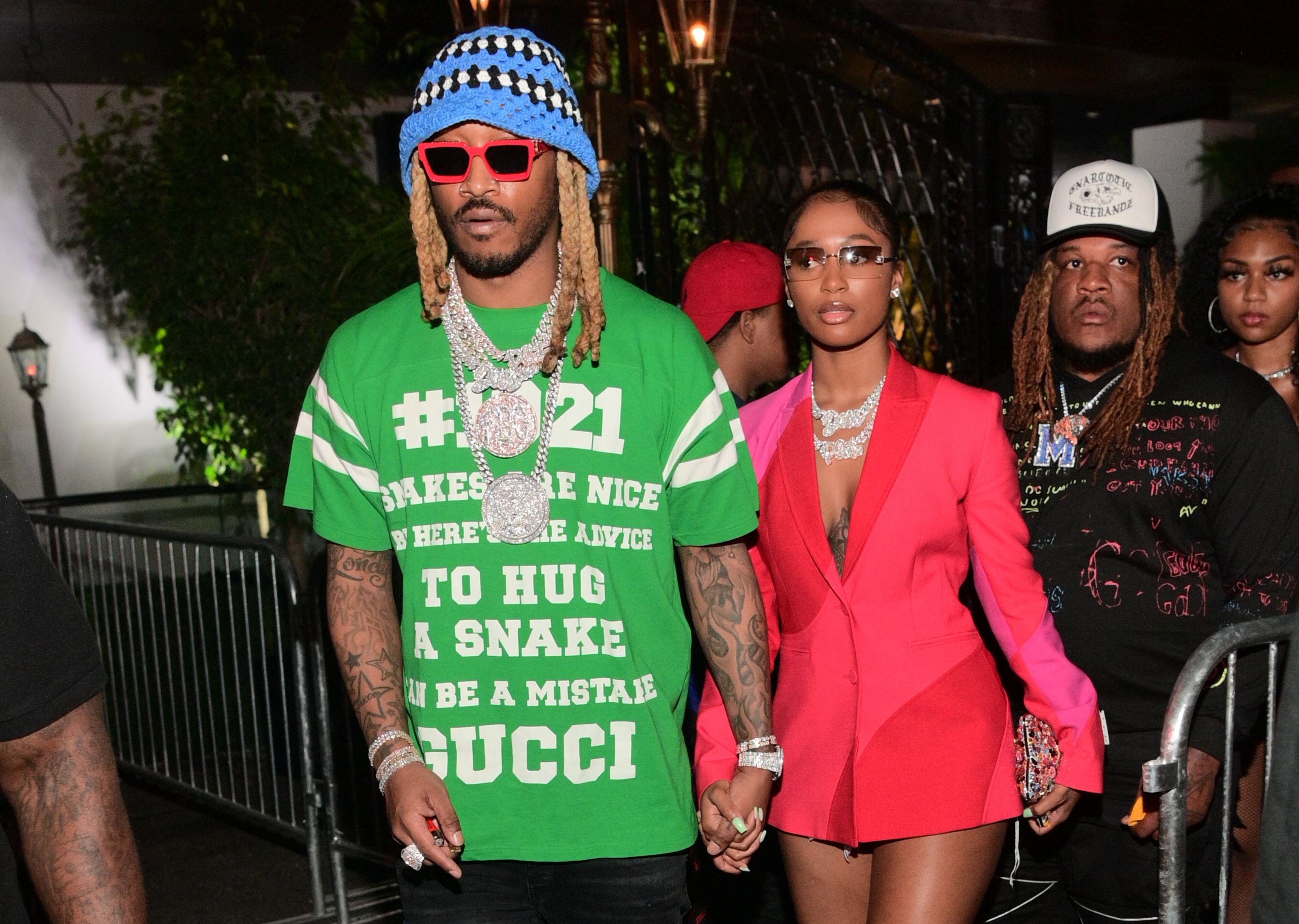 Future and Dess Dior Attend A Birthday Experience Brought To You By Gunna