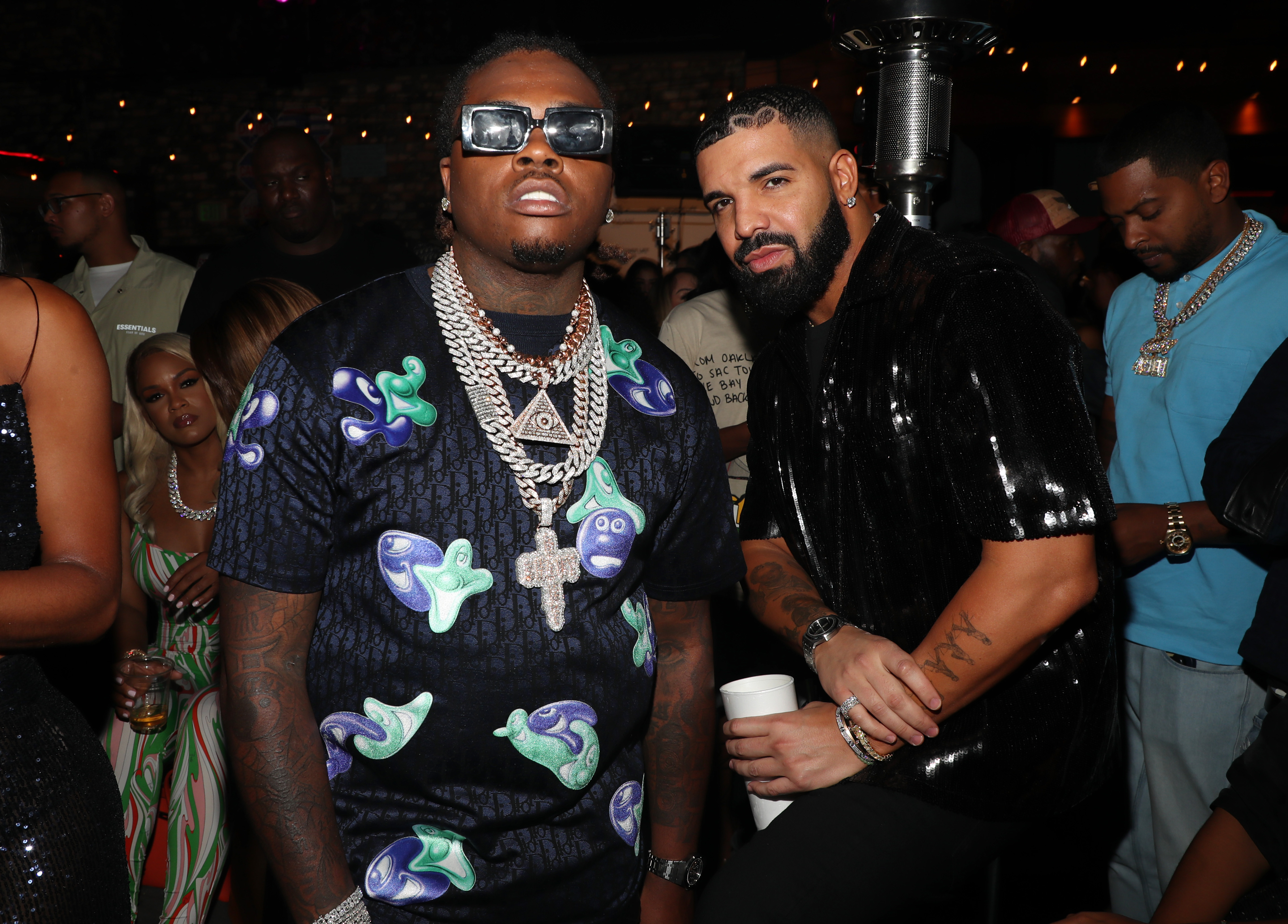 Gunna Birthday Celebration with Noir Blanc Champagne