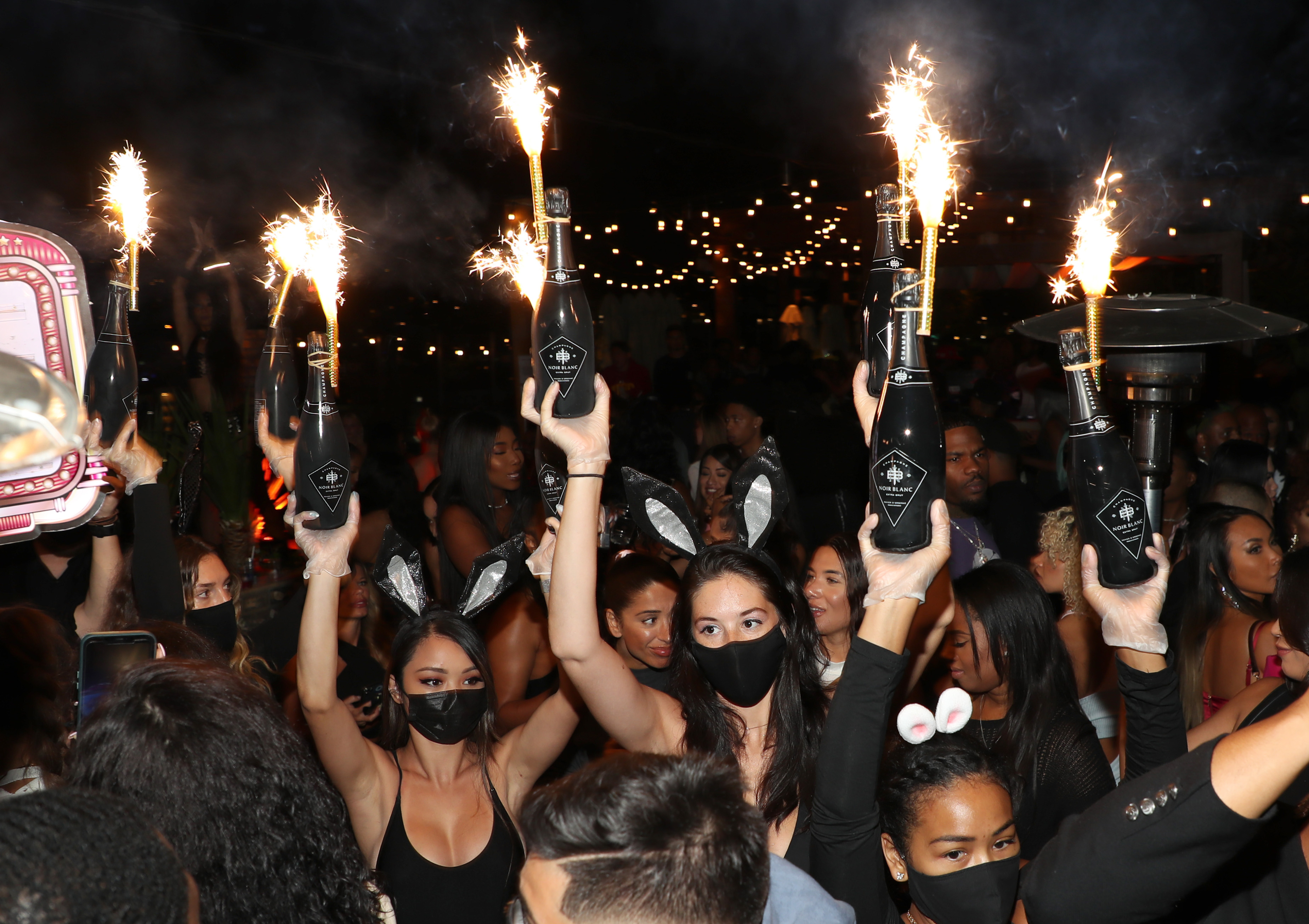 Gunna Birthday Celebration with Noir Blanc Champagne