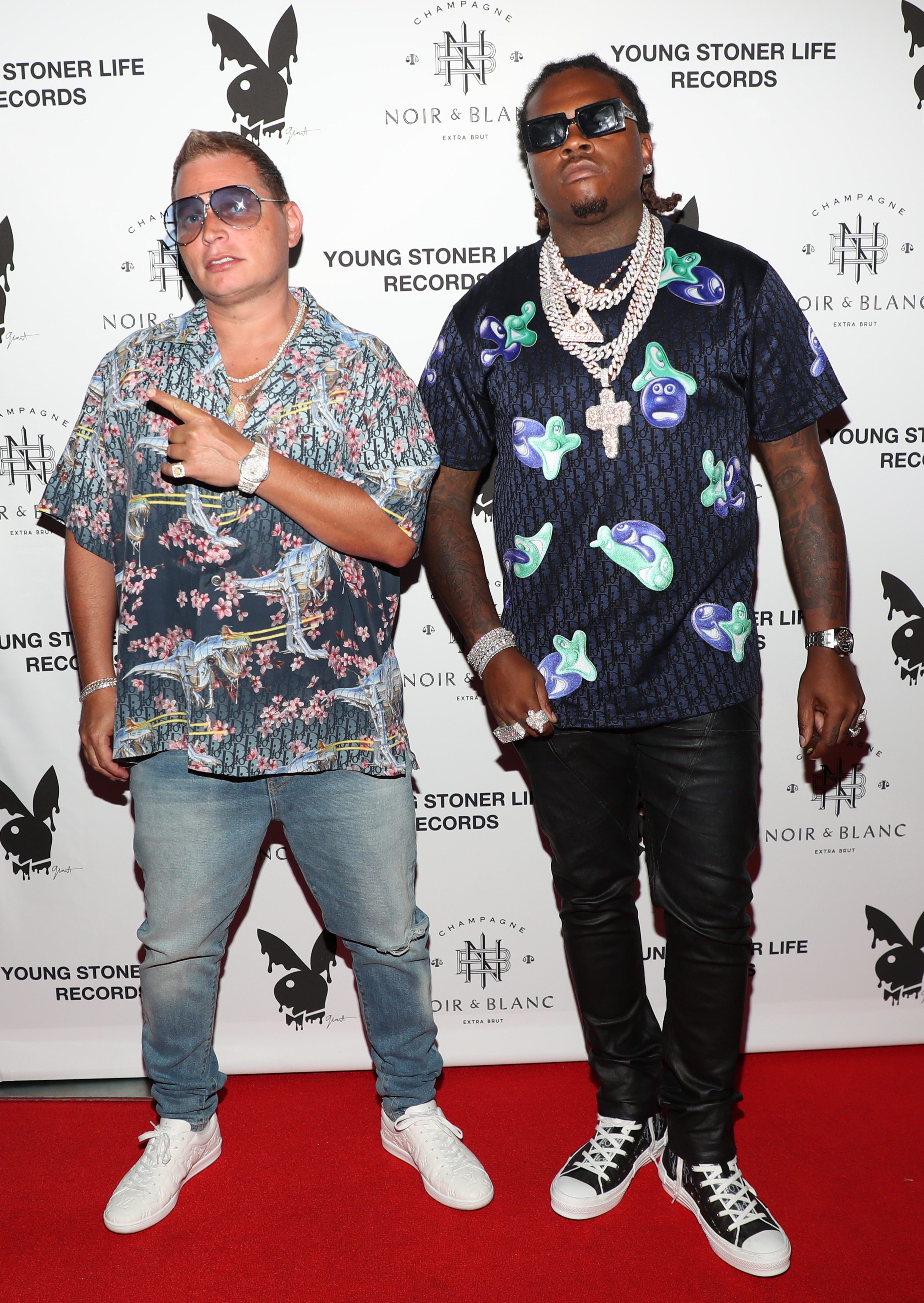 Gunna Birthday Celebration with Noir Blanc Champagne