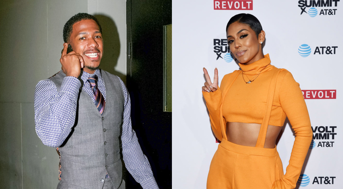 Nick Cannon and Abby De La Rosa