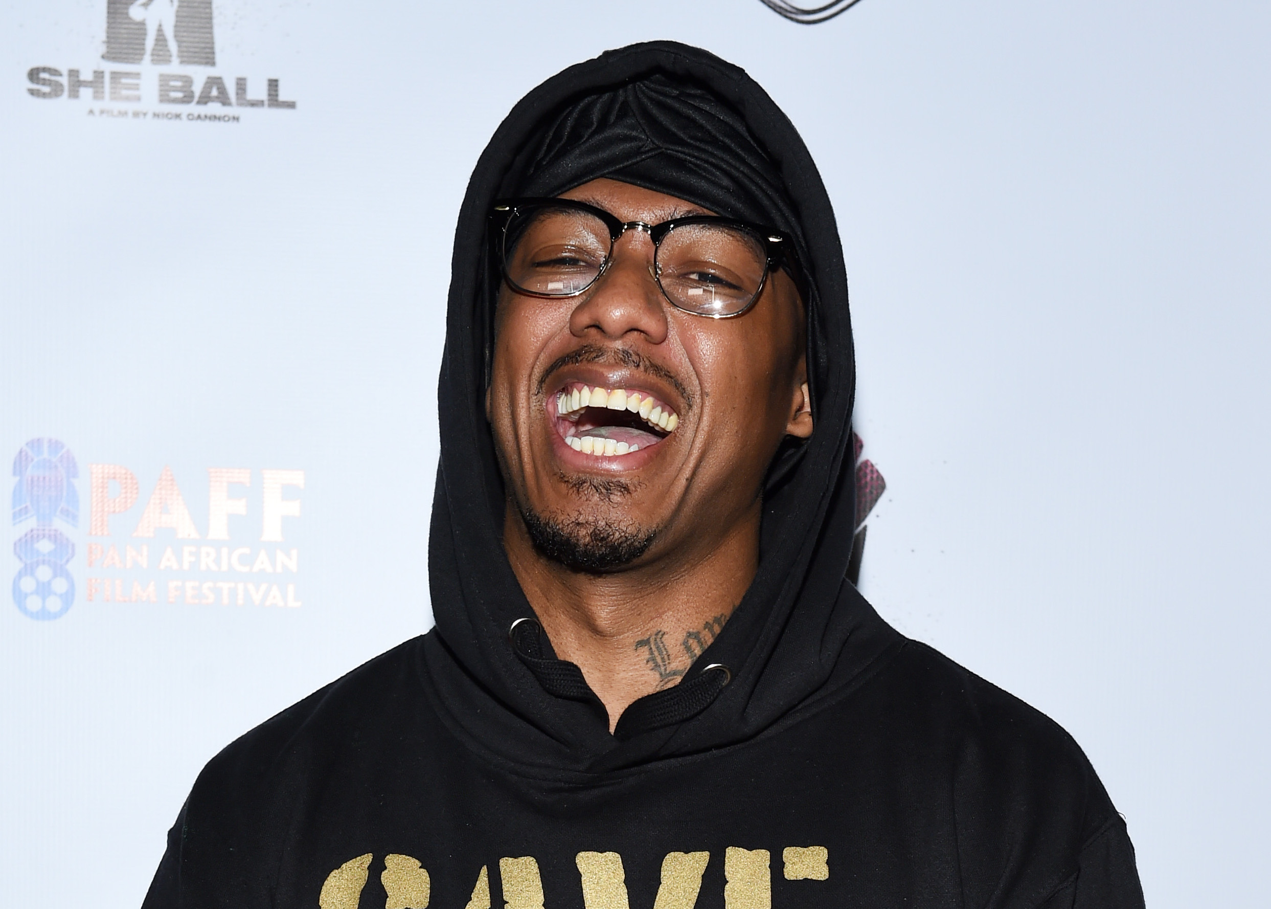 Nick Cannon at the 28th Annual Pan African Film Festival - "She Ball" Premiere