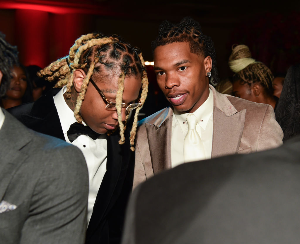 Lil Baby and Lil Durk at the Black Tie Affair For Quality Control's CEO Pierre "Pee" Thomas