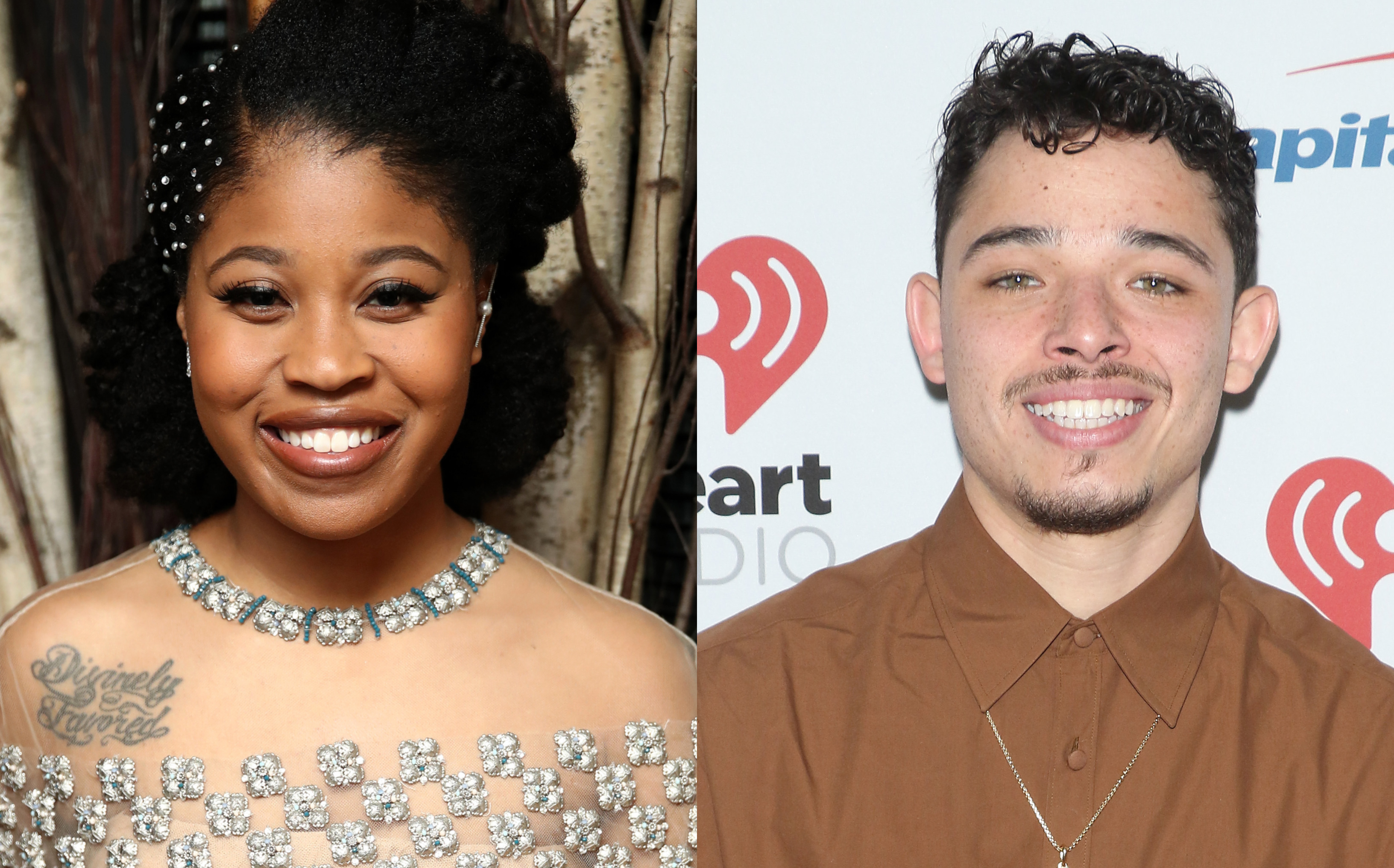 Dominique Fishback and Anthony Ramos