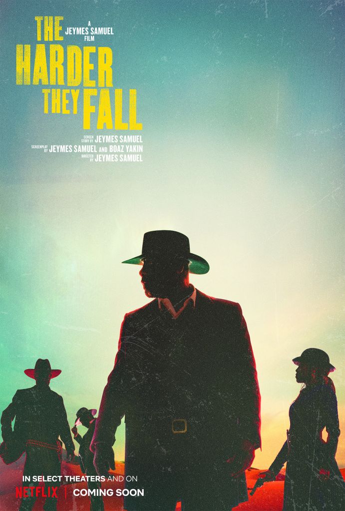 They Harder They Fall key art and production stills