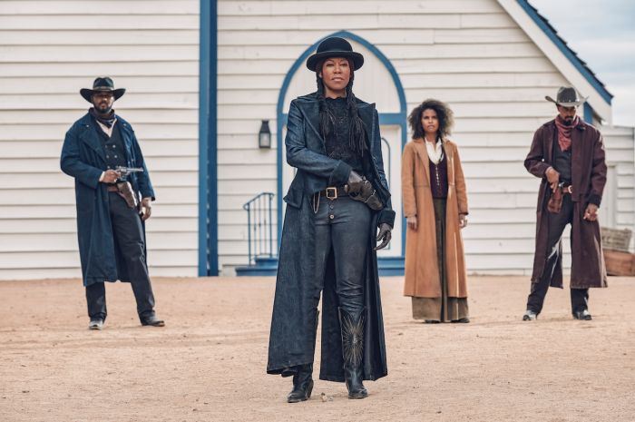 They Harder They Fall key art and production stills