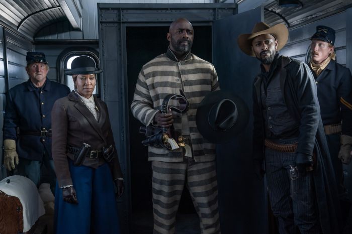 They Harder They Fall key art and production stills