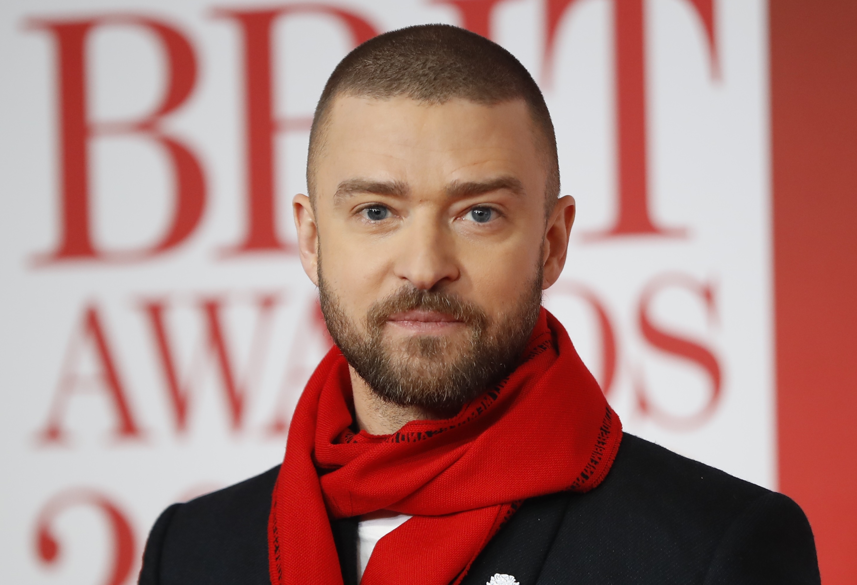 Justin Timberlake at the Brit Awards