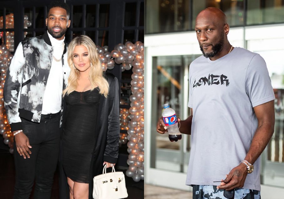 Lamar Odom, Tristan Thompson, Khloe Kardashian