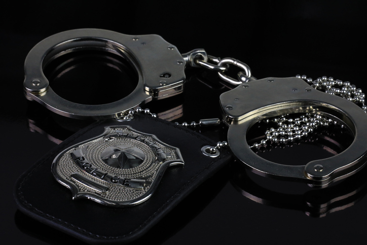 Law enforcement arrest concepts