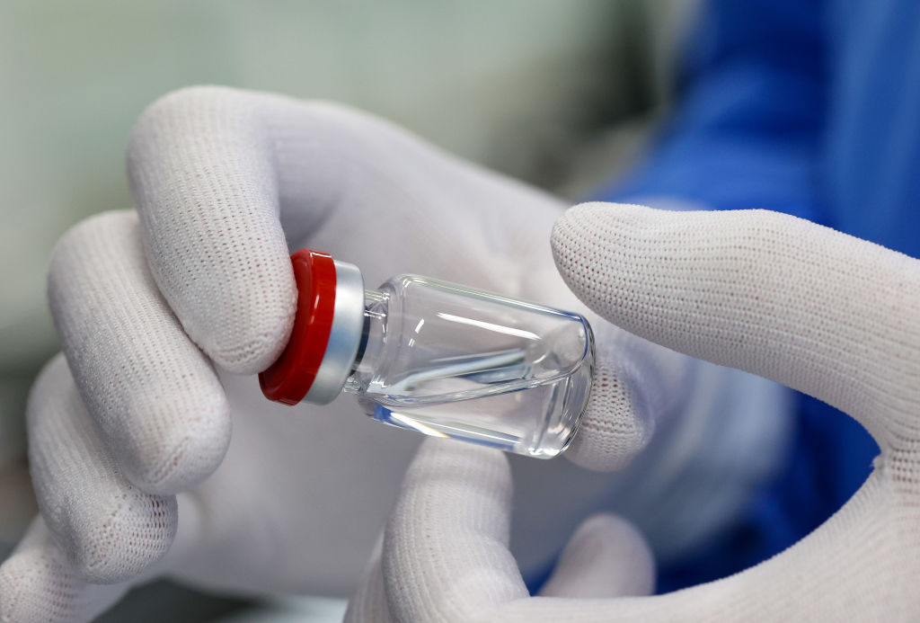 Production of Russia's Sputnik V Vaccine at Biocad Facility