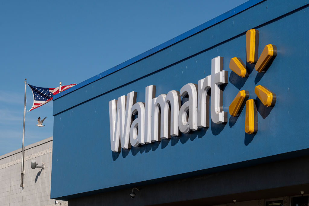 A Walmart Store Ahead Of Earnings Figures